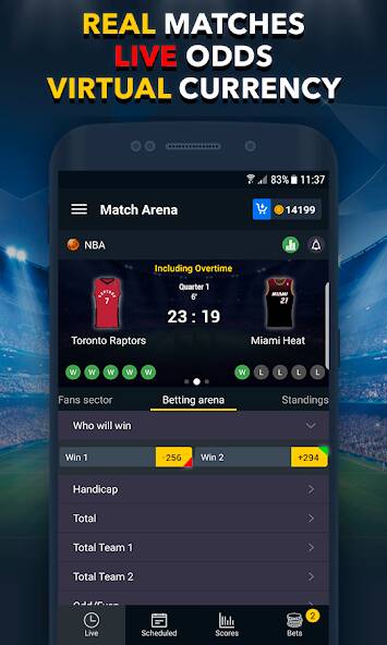 Download Sports Betting Game - BETUP [MOD money] for Android