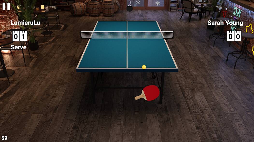 Download Virtual Table Tennis [MOD Unlimited coins] for Android