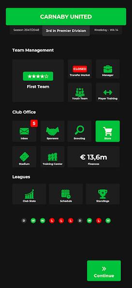 Download Club Boss - Football Game [MOD Unlimited money] for Android