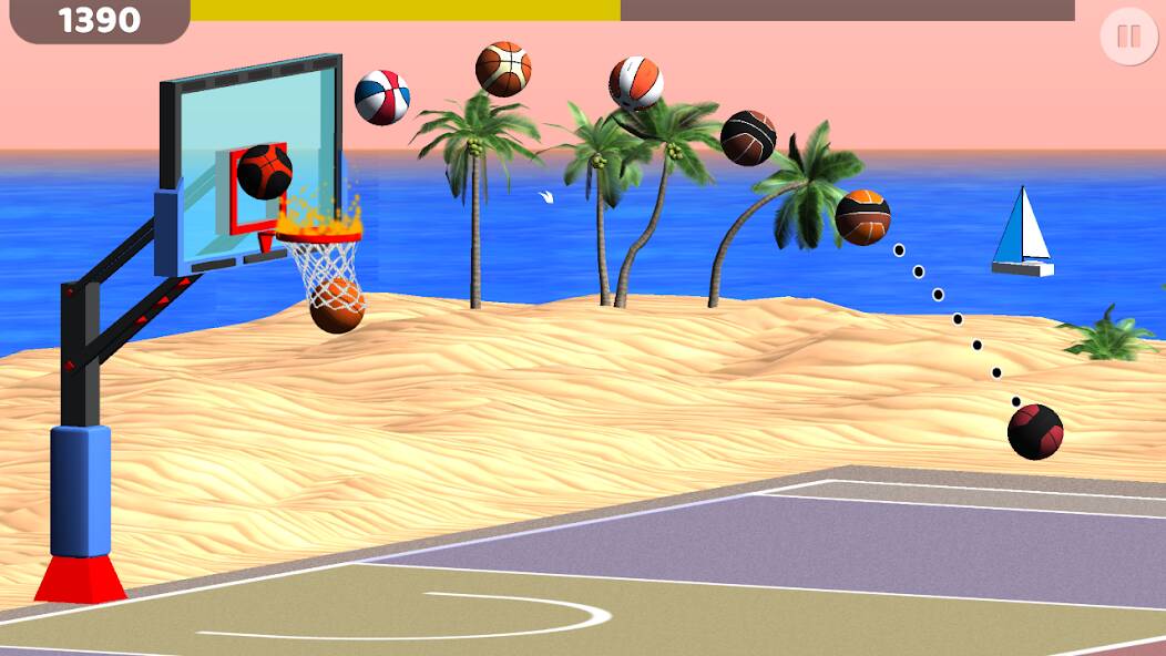 Download Basketball: Shooting Hoops [MOD money] for Android