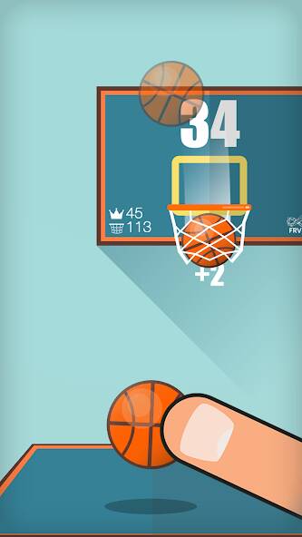Download Basketball FRVR - Dunk Shoot [MOD money] for Android