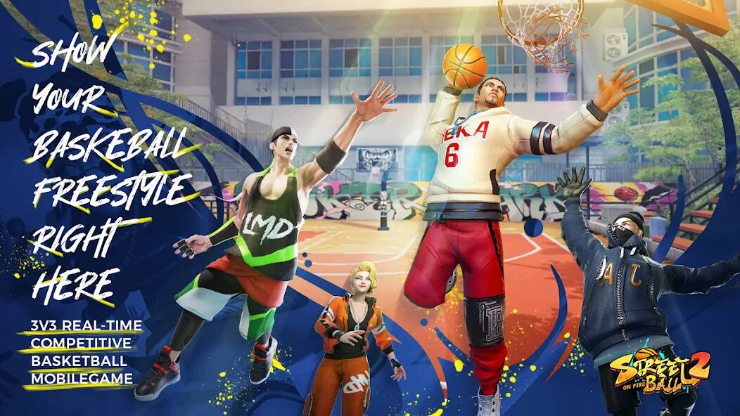 Download Streetball2: On Fire [MOD coins] for Android