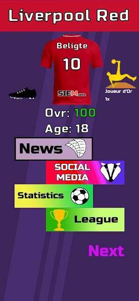 Download Football Career Sim [MOD Unlimited money] for Android