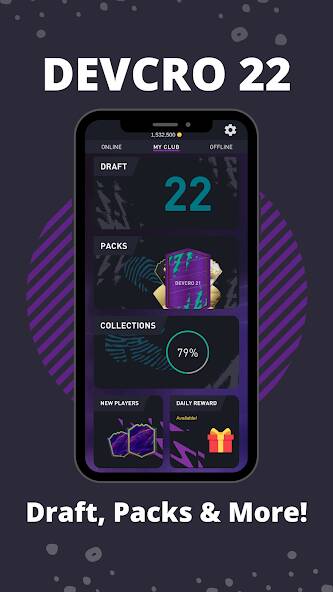 Download DEVCRO 22 - Draft, Packs [MOD Unlimited coins] for Android