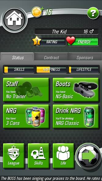 Download New Star Soccer [MOD coins] for Android