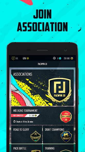 Download Pacwyn 20 - Football Draft and [MOD money] for Android