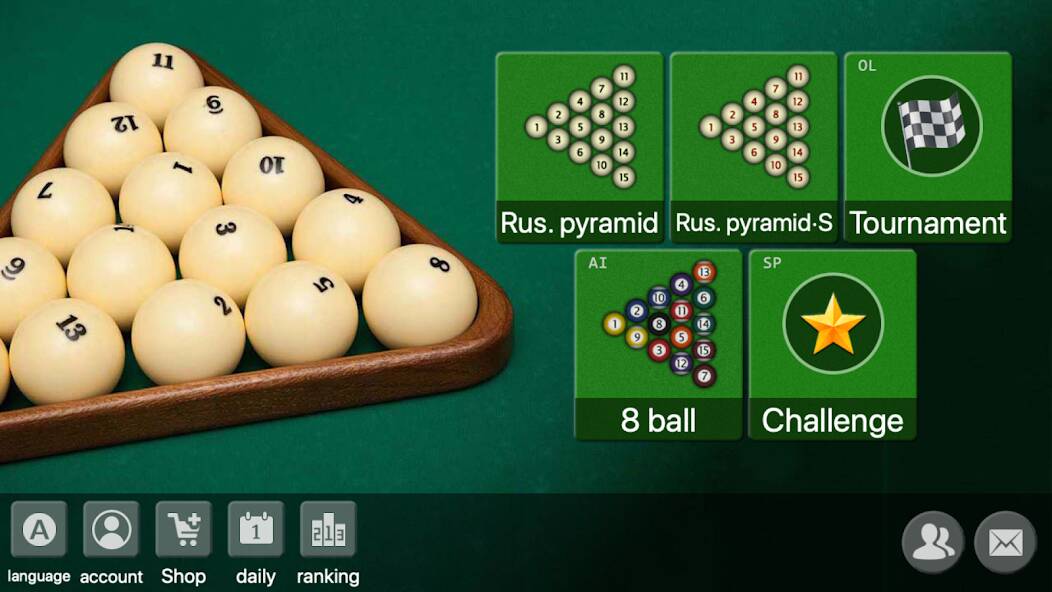 Download Russian Billiard 8 ball online [MOD money] for Android