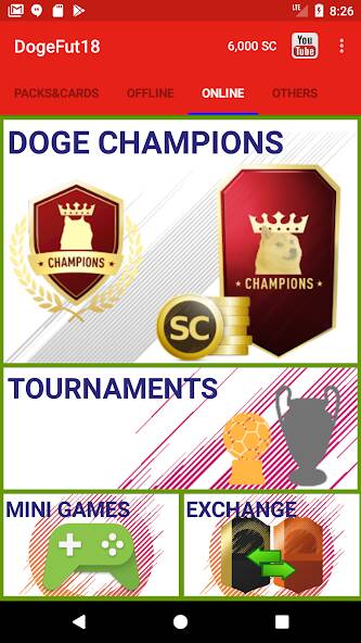 Download Dogefut 18 [MOD Unlimited coins] for Android