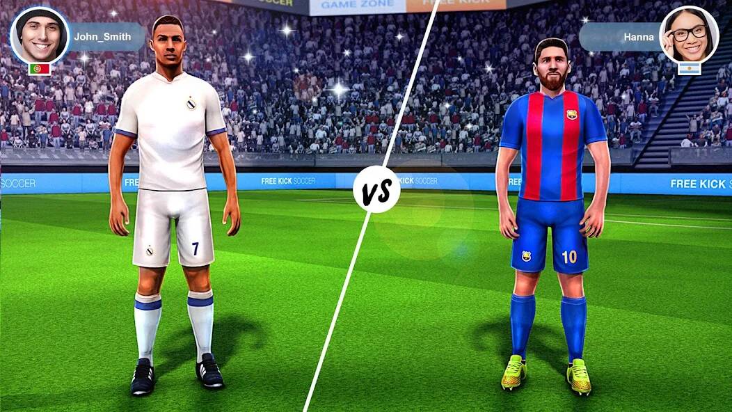 Download FreeKick PvP Football [MOD money] for Android