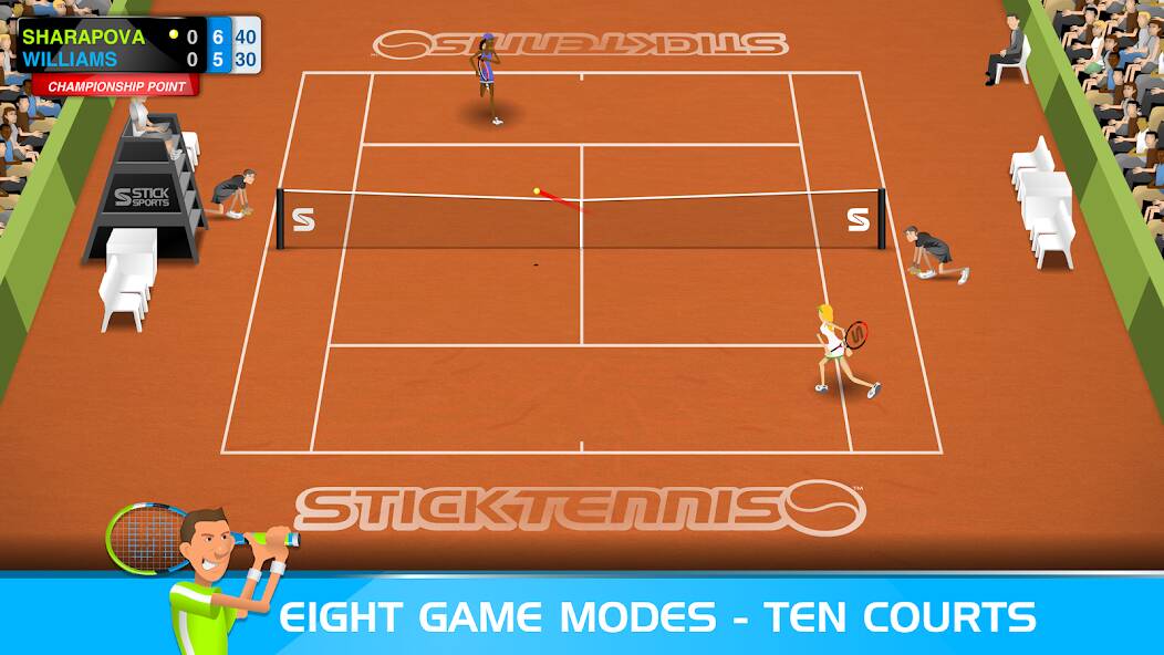Download Stick Tennis [MOD money] for Android