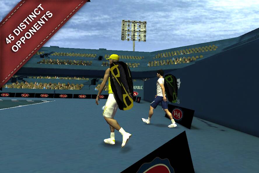 Download Cross Court Tennis 2 [MOD coins] for Android