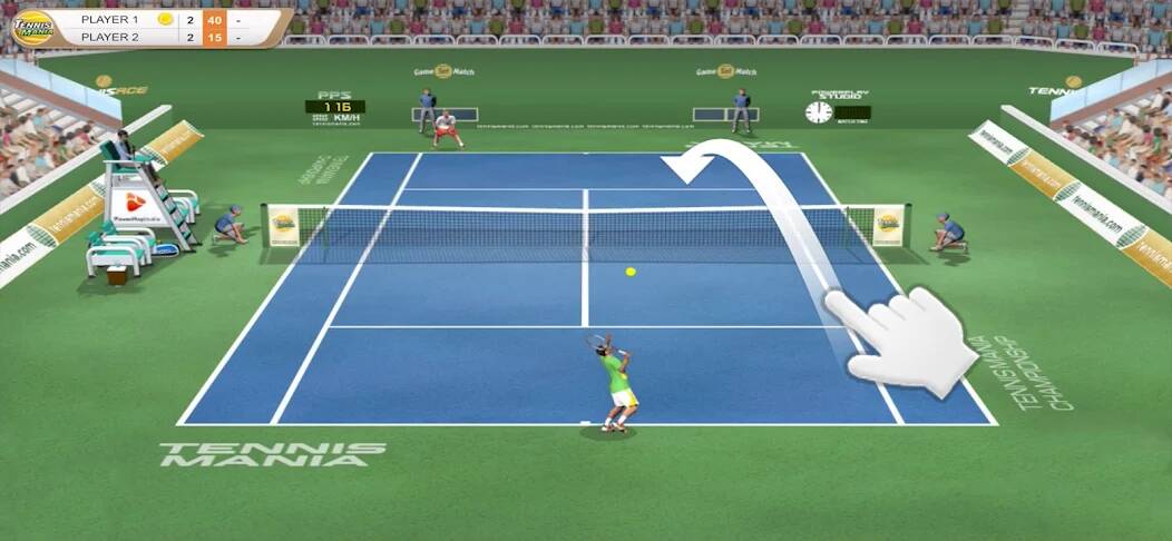 Download Tennis Mania Mobile [MOD Unlimited money] for Android